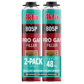 Akfix 805P Pro Gap Filler Foam, Polyurethane Foam, 29 oz
