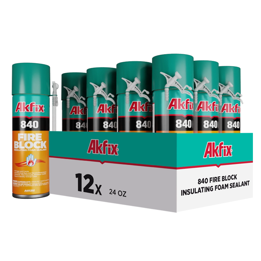 Akfix 840 Fire Block Spray Foam 12 oz
