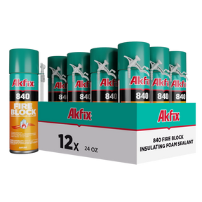 Akfix 840 Fire Block Spray Foam 12 oz