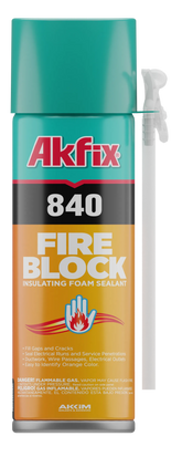 Akfix 840 Fire Block Spray Foam 12 oz