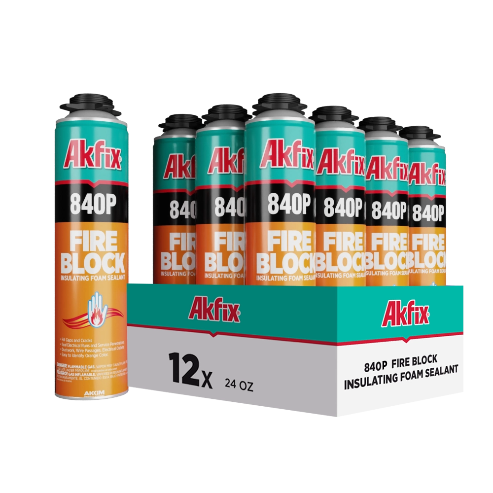 Espuma para pistola Akfix 840P B2 resistente al fuego