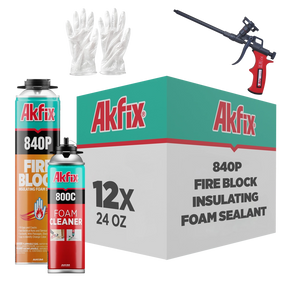 Espuma para pistola Akfix 840P B2 resistente al fuego