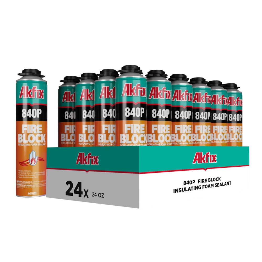 Espuma para pistola Akfix 840P B2 resistente al fuego