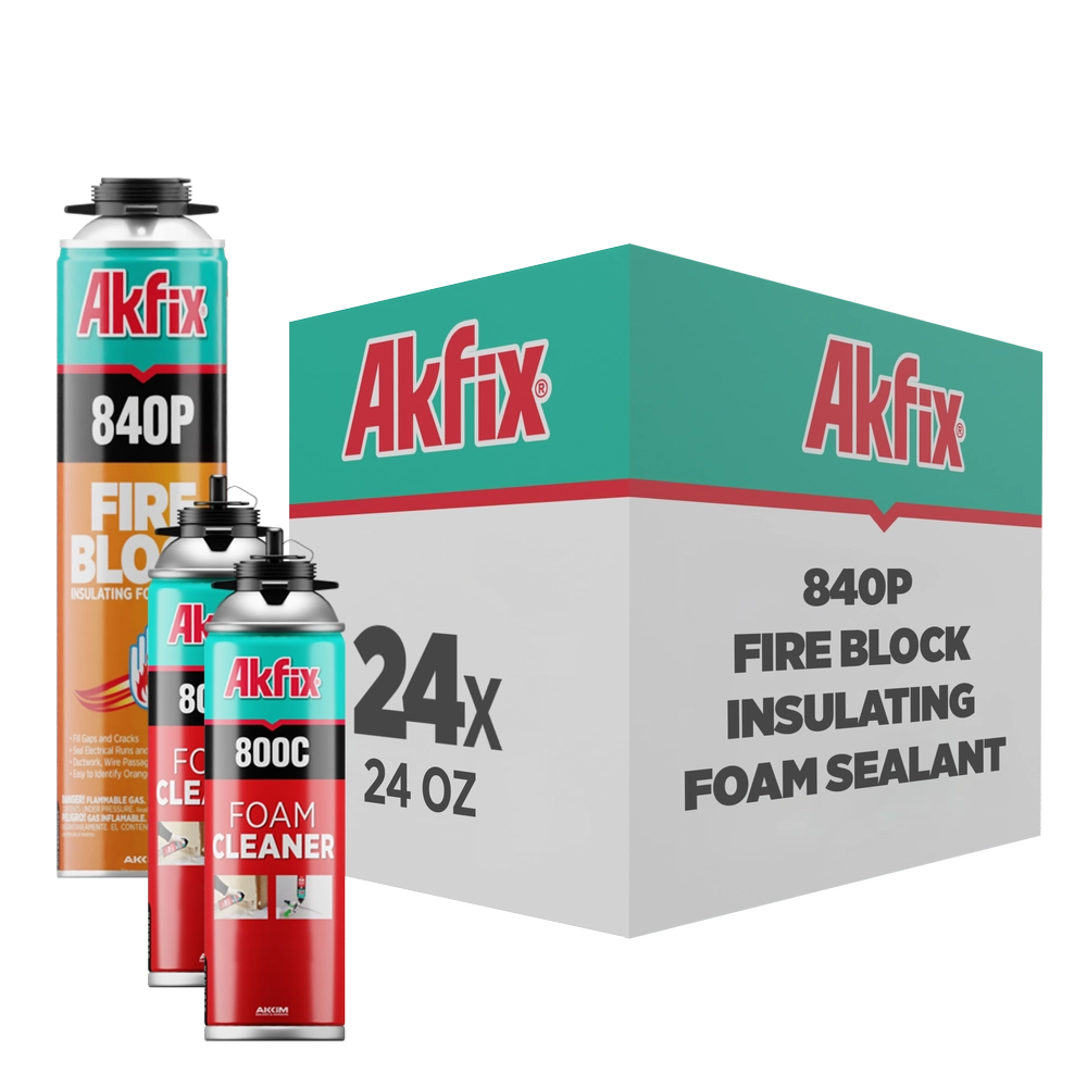 Espuma para pistola Akfix 840P B2 resistente al fuego