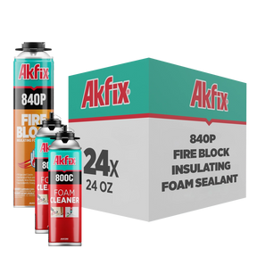 Espuma para pistola Akfix 840P B2 resistente al fuego