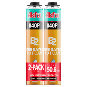 Akfix 840P B2 Fire Rated PU Gun Foam 25.3 oz