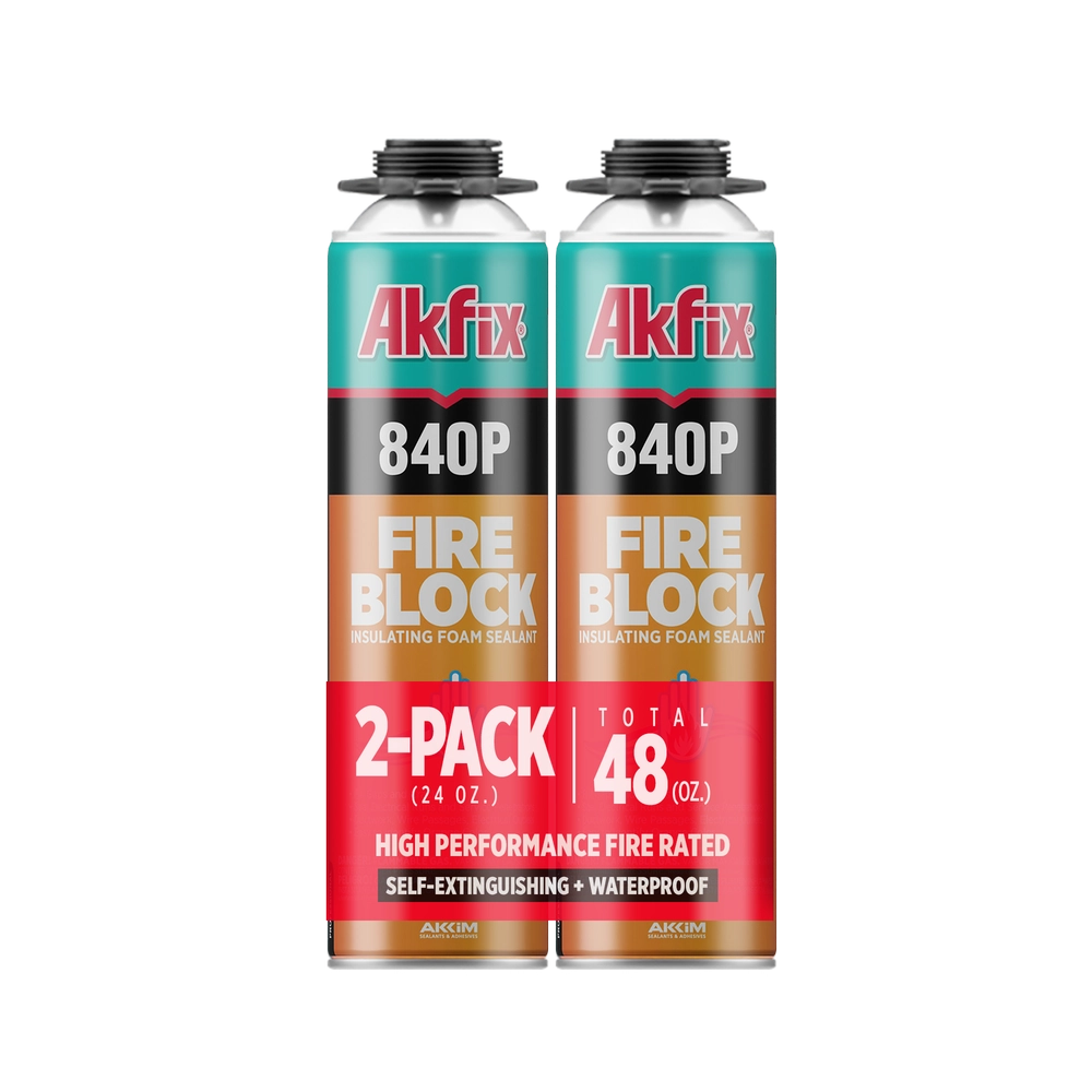 Espuma para pistola Akfix 840P B2 resistente al fuego