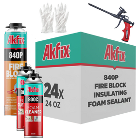 Espuma para pistola Akfix 840P B2 resistente al fuego