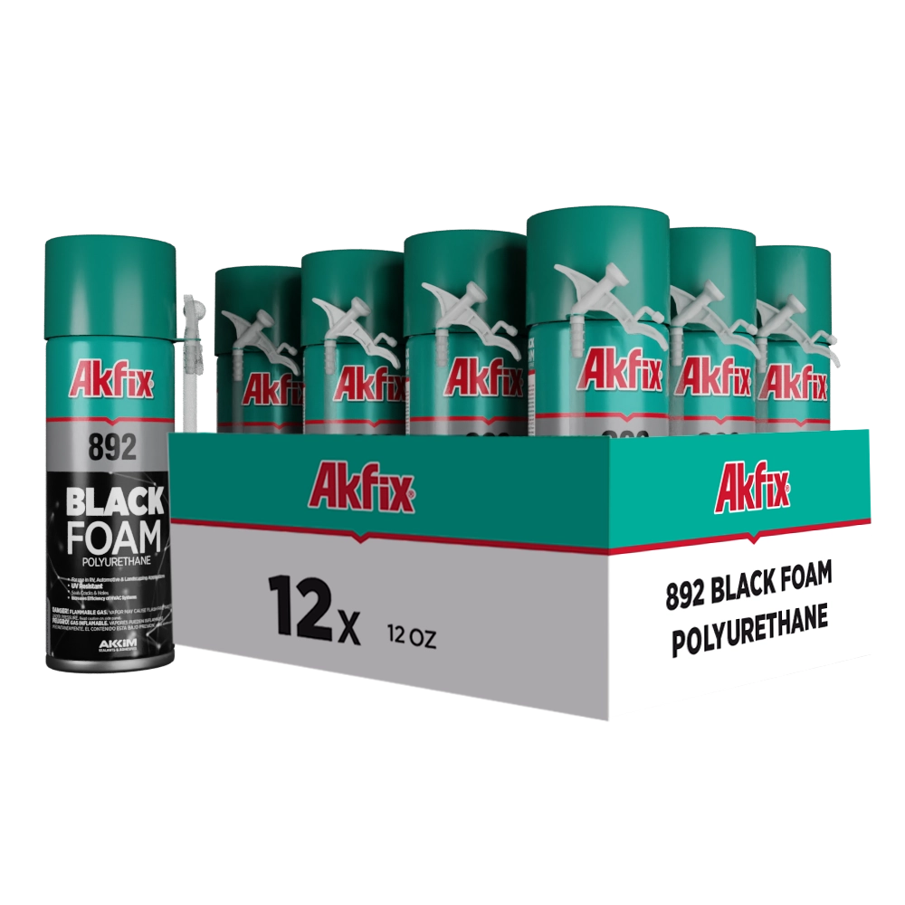 Akfix 892 Black Foam Sealant & Adhesive