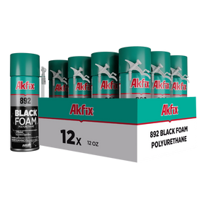 Akfix 892 Black Foam Sealant & Adhesive