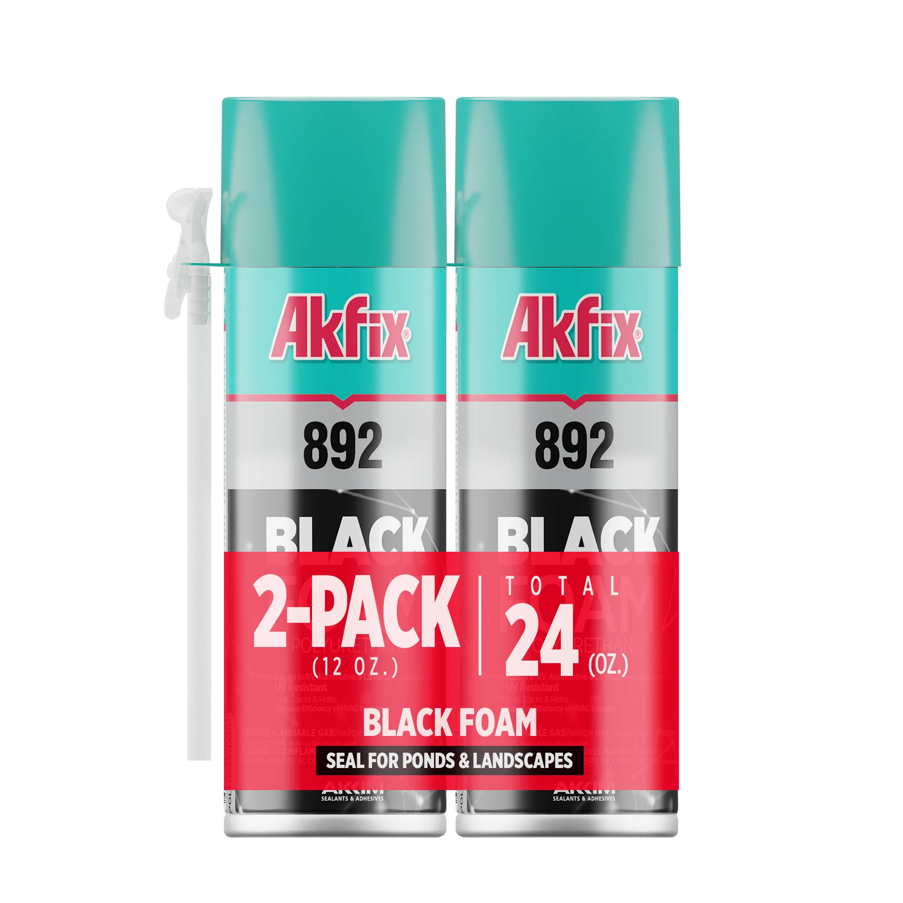 Akfix 892 Black Foam Sealant & Adhesive