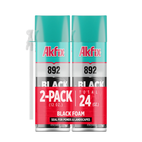 Akfix 892 Black Foam Sealant & Adhesive