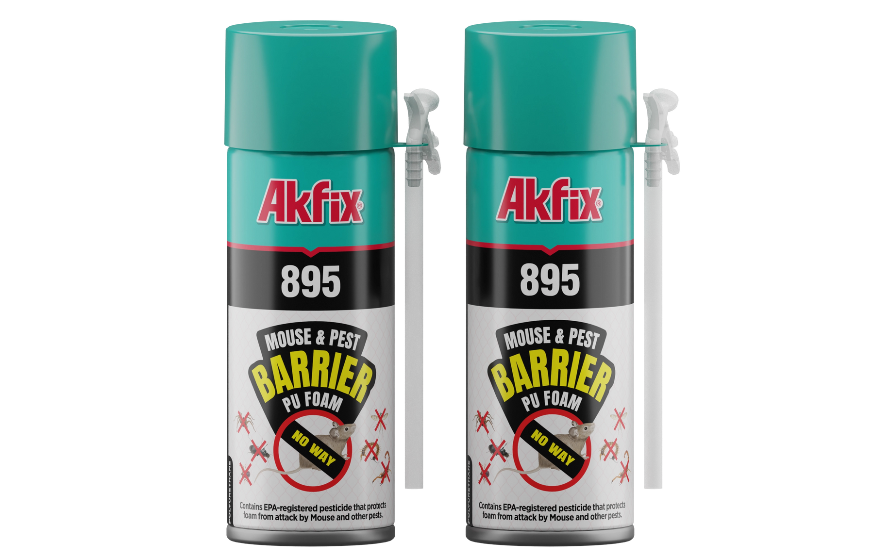 Akfix 895 Mouse & Pest Barrier Pu Foam 12 oz