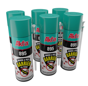 Akfix 895 Mouse & Pest Barrier Pu Foam 12 oz