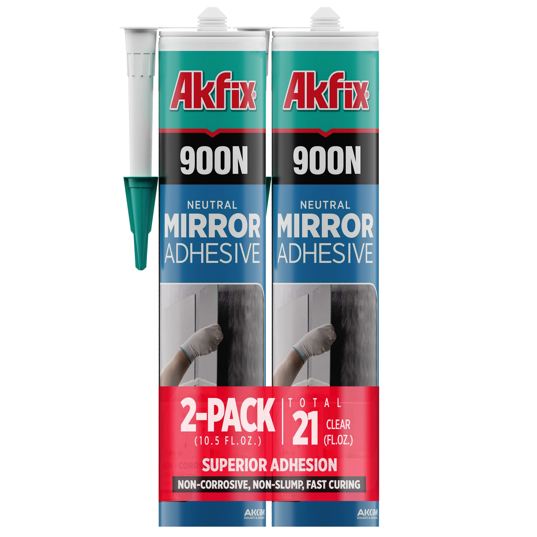 Akfix 900N Neutral Mirror Adhesive 10.5 fl oz