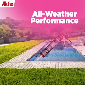 Akfix 918N Kitchen and Bath Silicone 10.5 fl oz