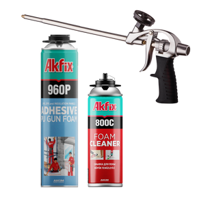 Akfix 960P Adhesive PU Gun Foam | High-Yield Construction Adhesive