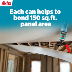 Akfix 960P Adhesive PU Gun Foam | High-Yield Construction Adhesive
