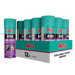 Akfix A104 Eliminador de etiquetas y calcomanías 6.76 oz/200 ml