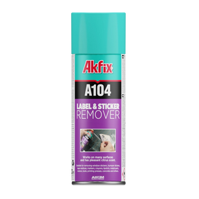 Akfix A104 Eliminador de etiquetas y calcomanías 6.76 oz/200 ml