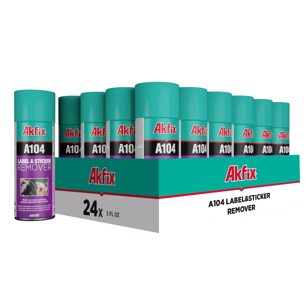 Akfix A104 Eliminador de etiquetas y calcomanías 6.76 oz/200 ml