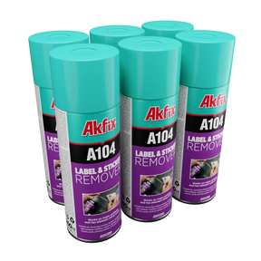 Akfix A104 Eliminador de etiquetas y calcomanías 6.76 oz/200 ml