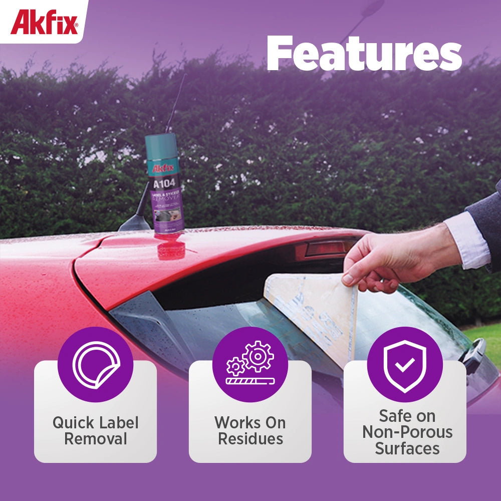 Akfix A104 Label & Sticker Remover 6.7 oz