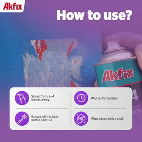 Akfix A104 Label & Sticker Remover 6.7 oz