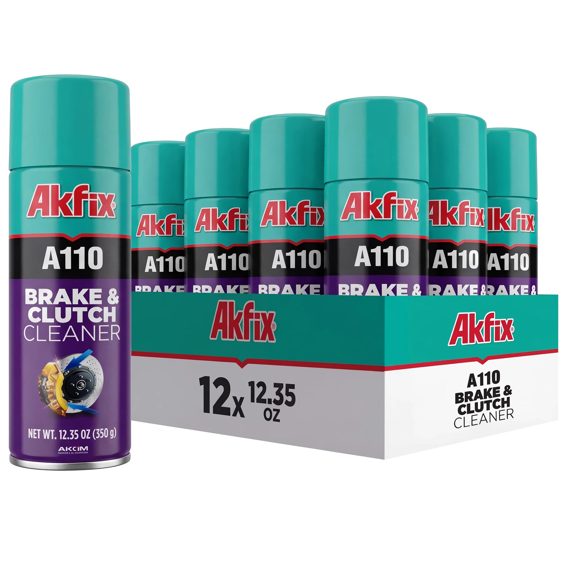 Akfix A110 Brake Parts Cleaner 12.35 oz