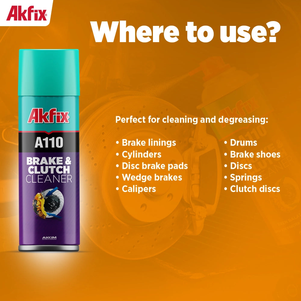 Akfix A110 Brake Parts Cleaner 16.9 oz
