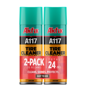 Akfix A117 Tire Cleaner and Polish Foam 16.9 oz