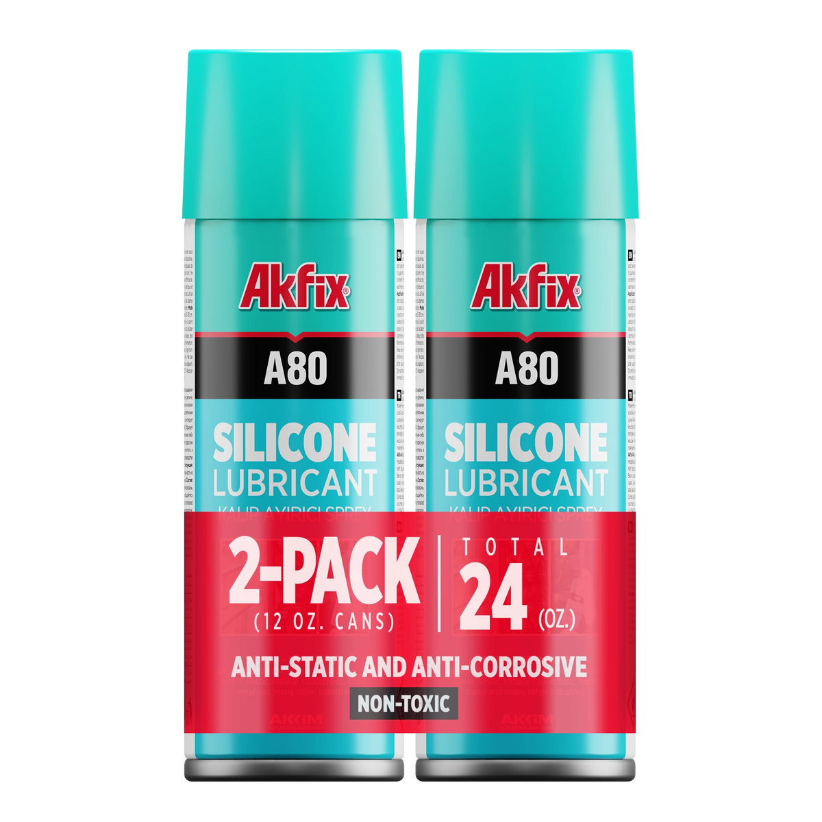 Akfix A80 Lubricante de Silicona 13.6 Oz/400Ml