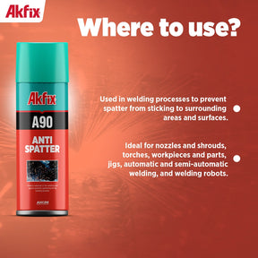 Akfix A90 Anti Spatter Spray 12 oz