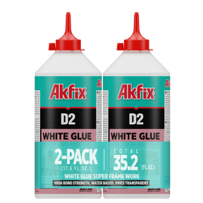 Akfix D2 PVA White Glue Super Frame Work  17.6 fl oz