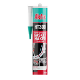 Akfix HT300 High Temp Silicone Gasket Maker RTV Silicone - 10.1 fl oz - RED
