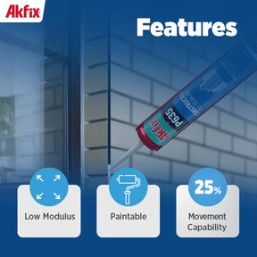 Akfix P635 PU Sealant 10.5 fl oz