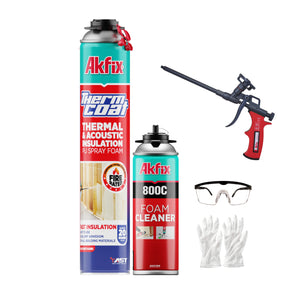 Akfix Thermcoat Insulation & Acoustic Professional Foam, Closed Cell