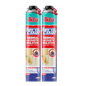 Akfix Thermcoat Insulation & Acoustic Professional Foam, Closed Cell