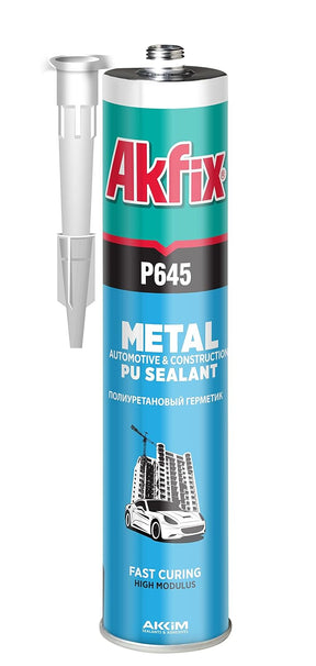 Akfix P645 Automotive Seam Sealer - Metal Automotive & Construction Polyurethane Sealant, 10.1oz