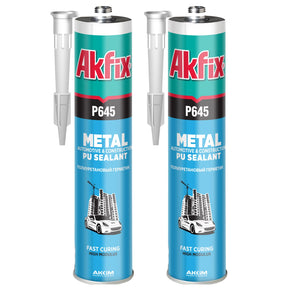 Akfix P645 Automotive Seam Sealer - Metal Automotive & Construction Polyurethane Sealant, 10.1oz