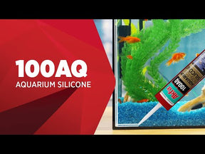 Akfix 100AQ Aquarium Silicone 9.5 Oz/280Ml