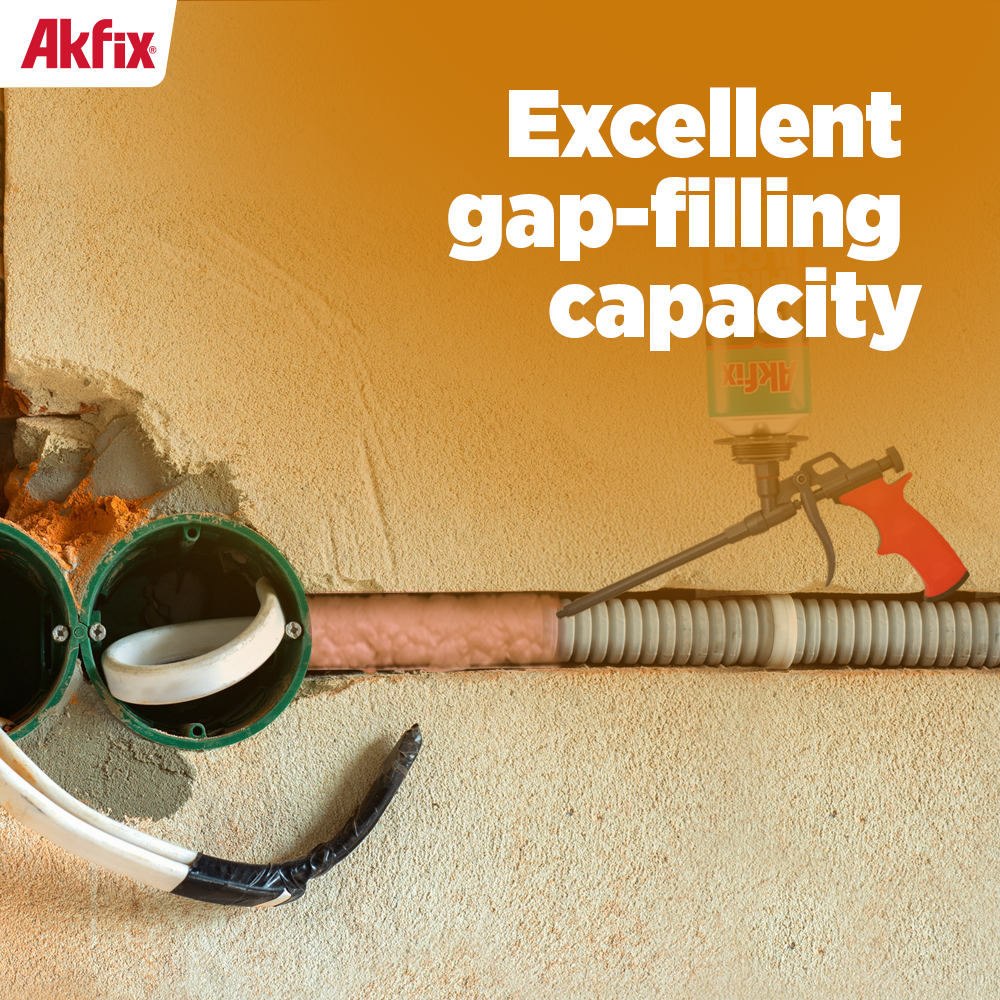 Akfix 840P B2 Fire Rated PU Gun Foam 25.3 oz