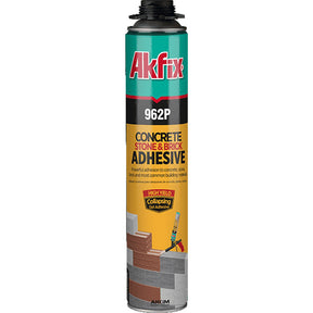 Akfix 962P Adhesivo de PU para hormigón, piedra y ladrillo, 27 oz/800 ml