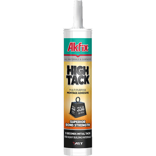 Akfix High Tack Adhesive  10.5 Oz/310Ml - White