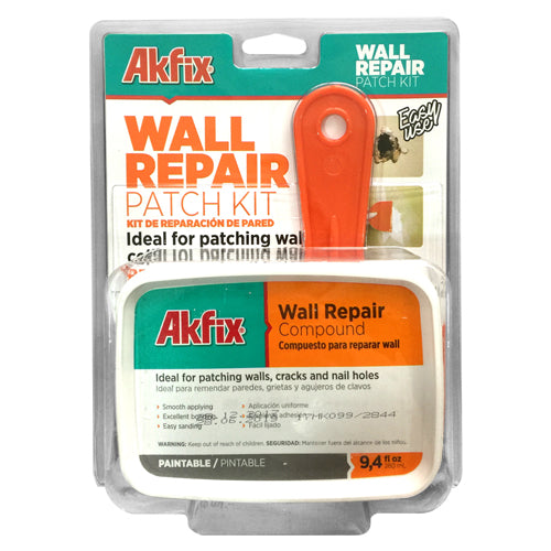 Akfix Wall Repair Patch Kit White 9.5 FL. Oz